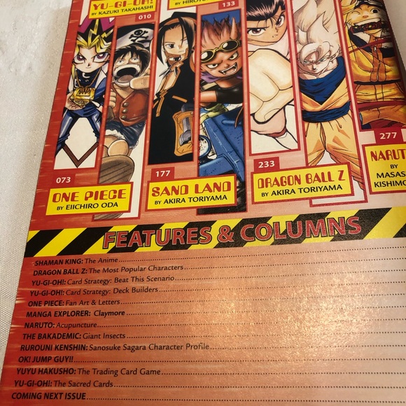 Shonen Jump Magazines Issues 10 & 11 October November 2003 see notes - Picture 11 of 12